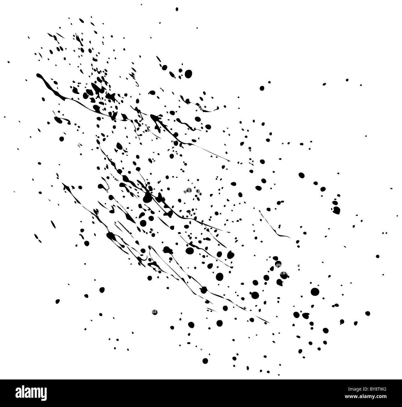 An image of oil / paint splatter Stock Photo Alamy