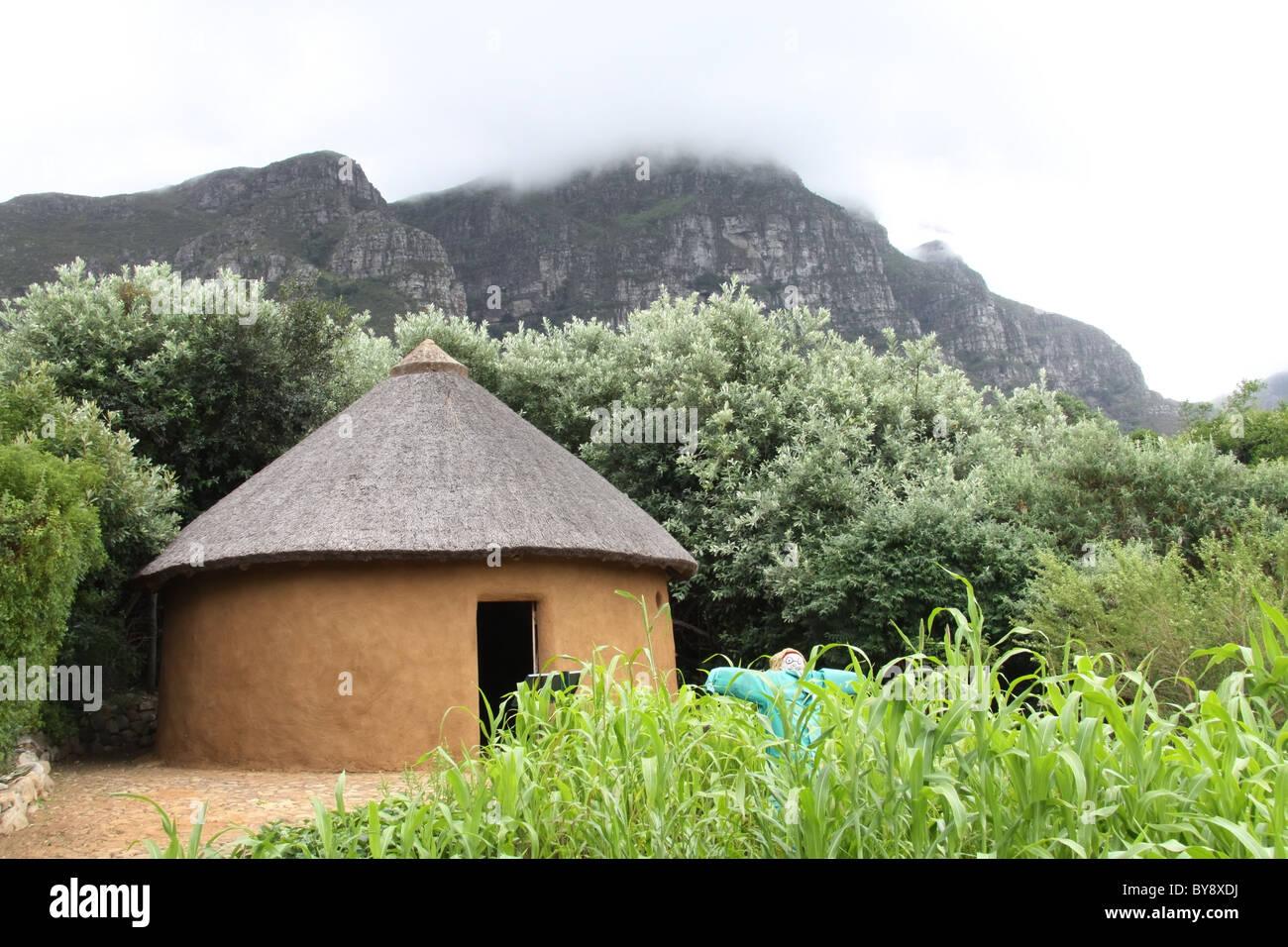 Rondavel Kirstenbosch National Botanical Gardens South Africa Stock