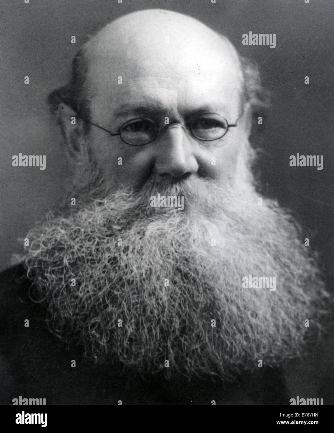 PYOTR KROPOTKIN (1842-1921)  Russian zoologist, anarchist and communist Stock Photo