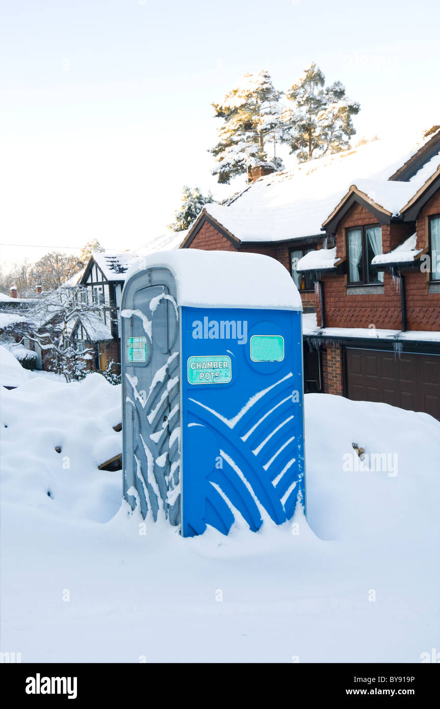 in the Snow Hampshire UK Stock Photo Alamy