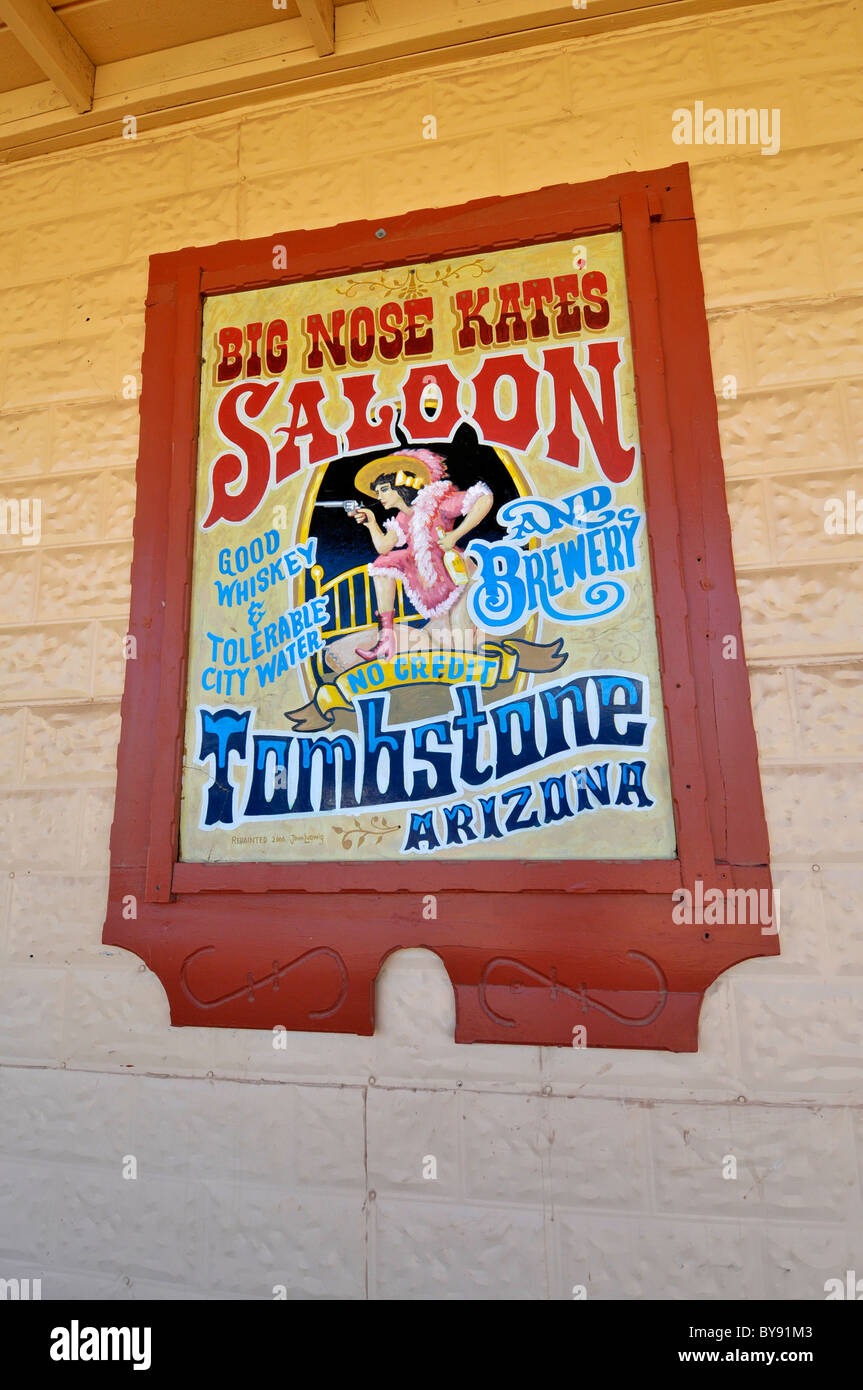 Big Nose Kate's Saloon Tombstone Arizona Stock Photo