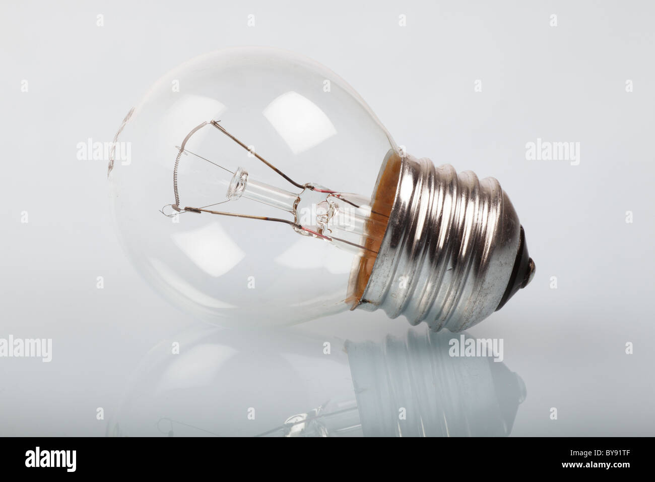 Filament Lightbulb Stock Photo