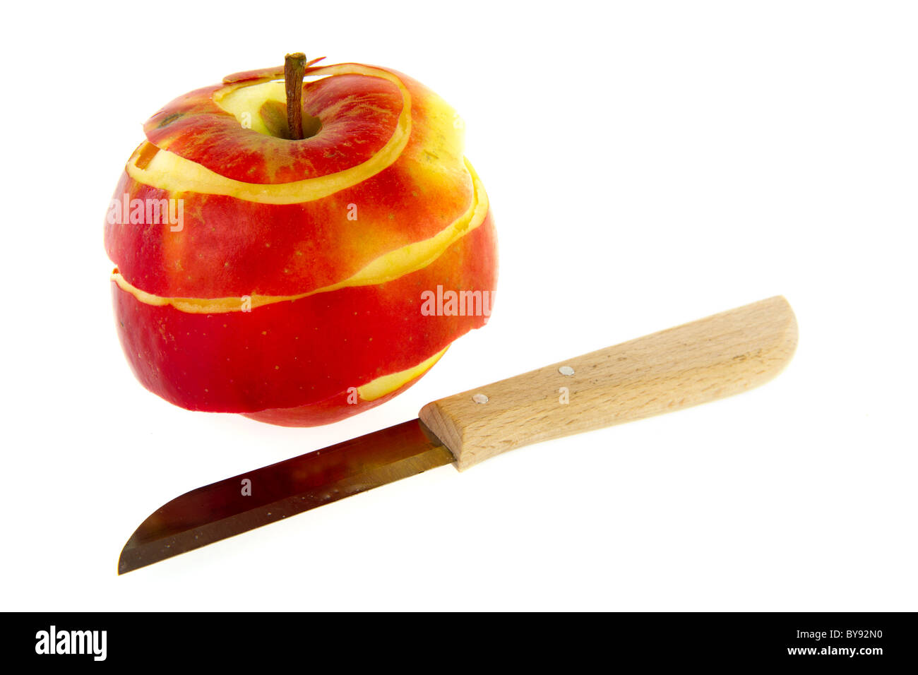Peeling an apple hi-res stock photography and images - Alamy