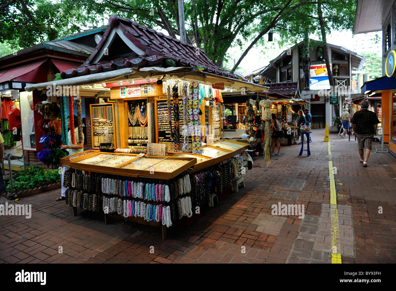 International Market Place on Kalakaua Ave along Waikiki Beach Honolulu