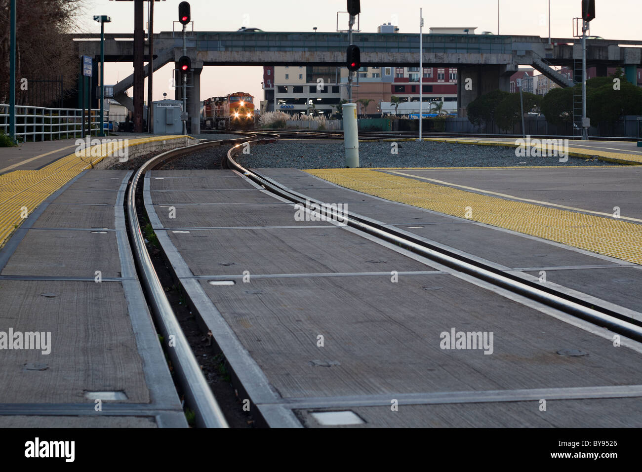 Emeryville Amtrak station Stock Photo Alamy