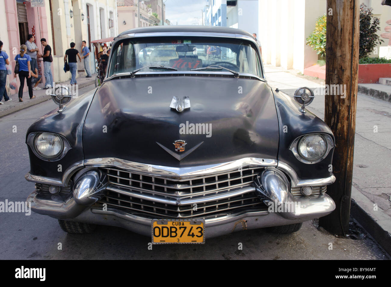 Classic american car parked hi-res stock photography and images - Alamy