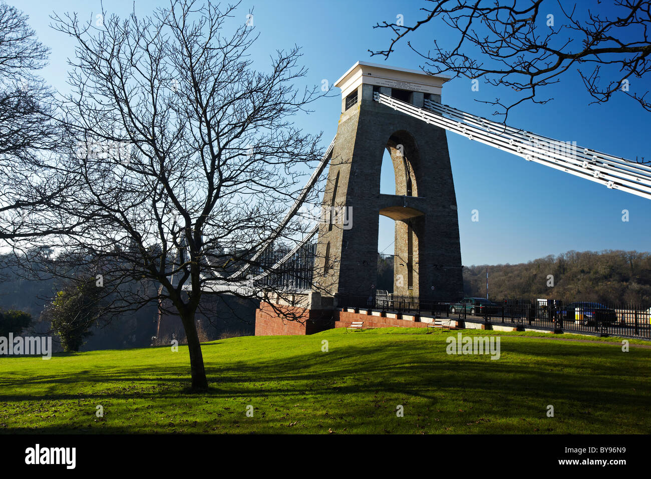 Clifton Suspension Bridge, Bristol, Avon, England, UK Stock Photo