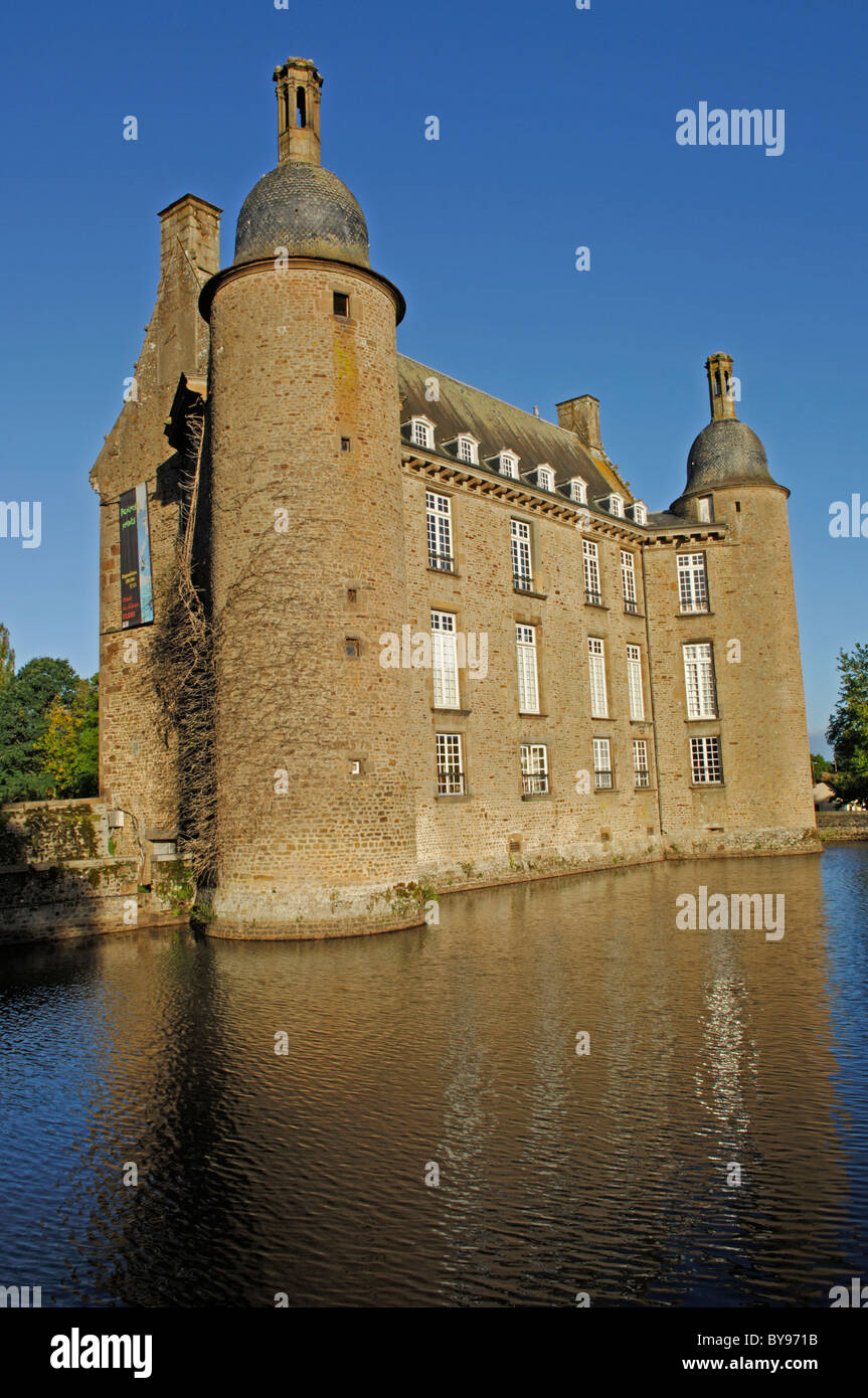 Chateau de Flers in the Orne (61) departement of France Stock Photo Alamy