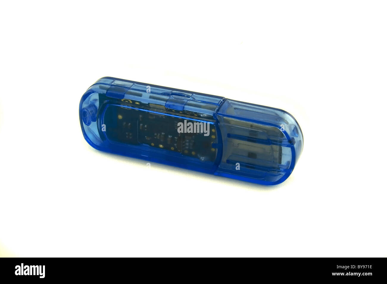Bluetooth USB-module on a white background Stock Photo - Alamy