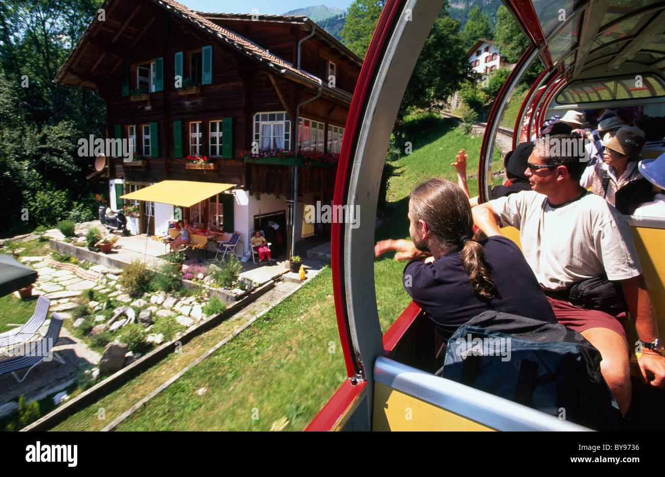 Brienzer Rothorn-Railway, Berner Oberland, Switzerland Stock Photo