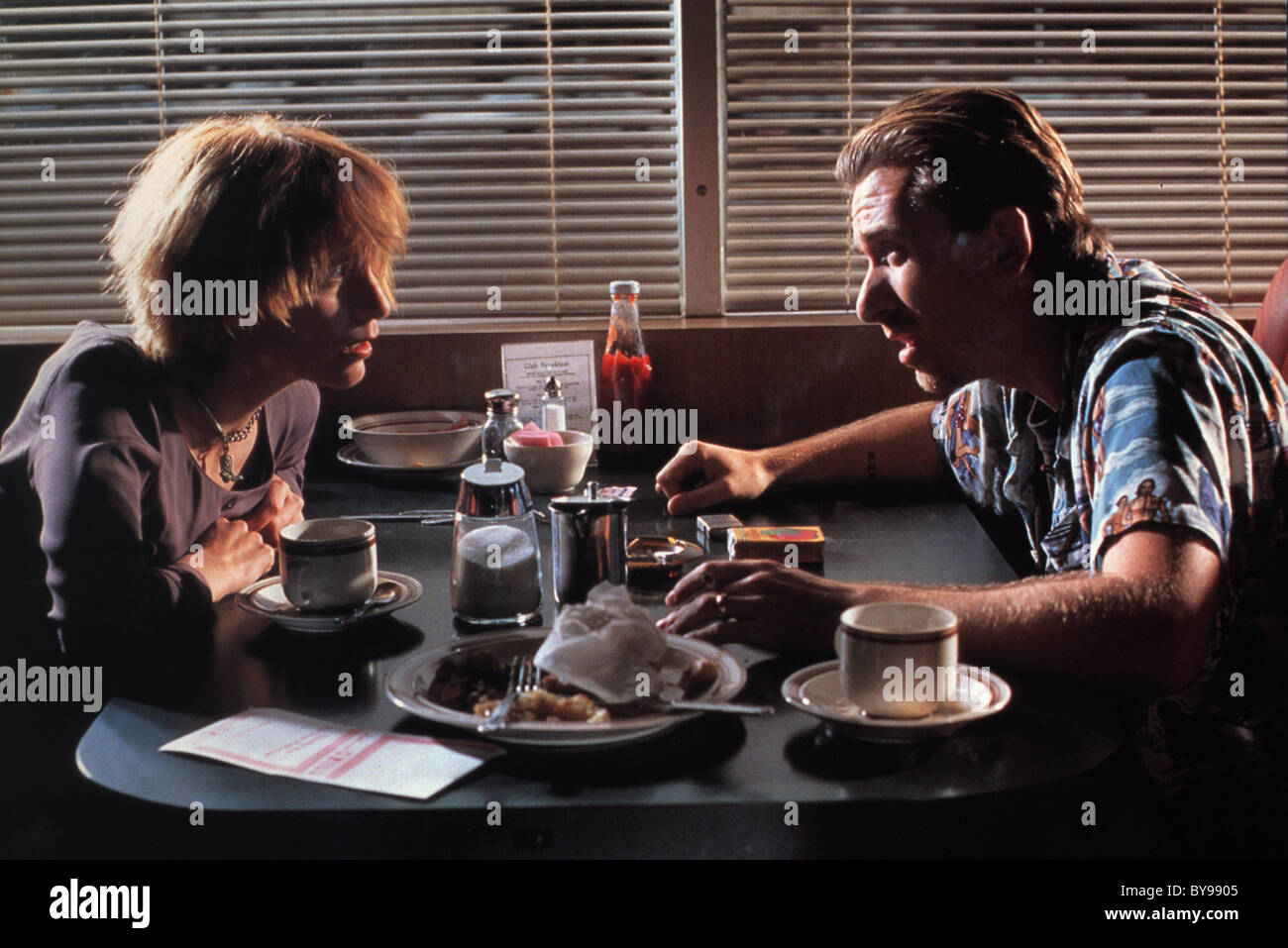Pulp Fiction  Year : 1994 - USA Director : Quentin Tarantino Amanda Plummer, Tim Roth   Golden Palm Cannes 1994 Stock Photo