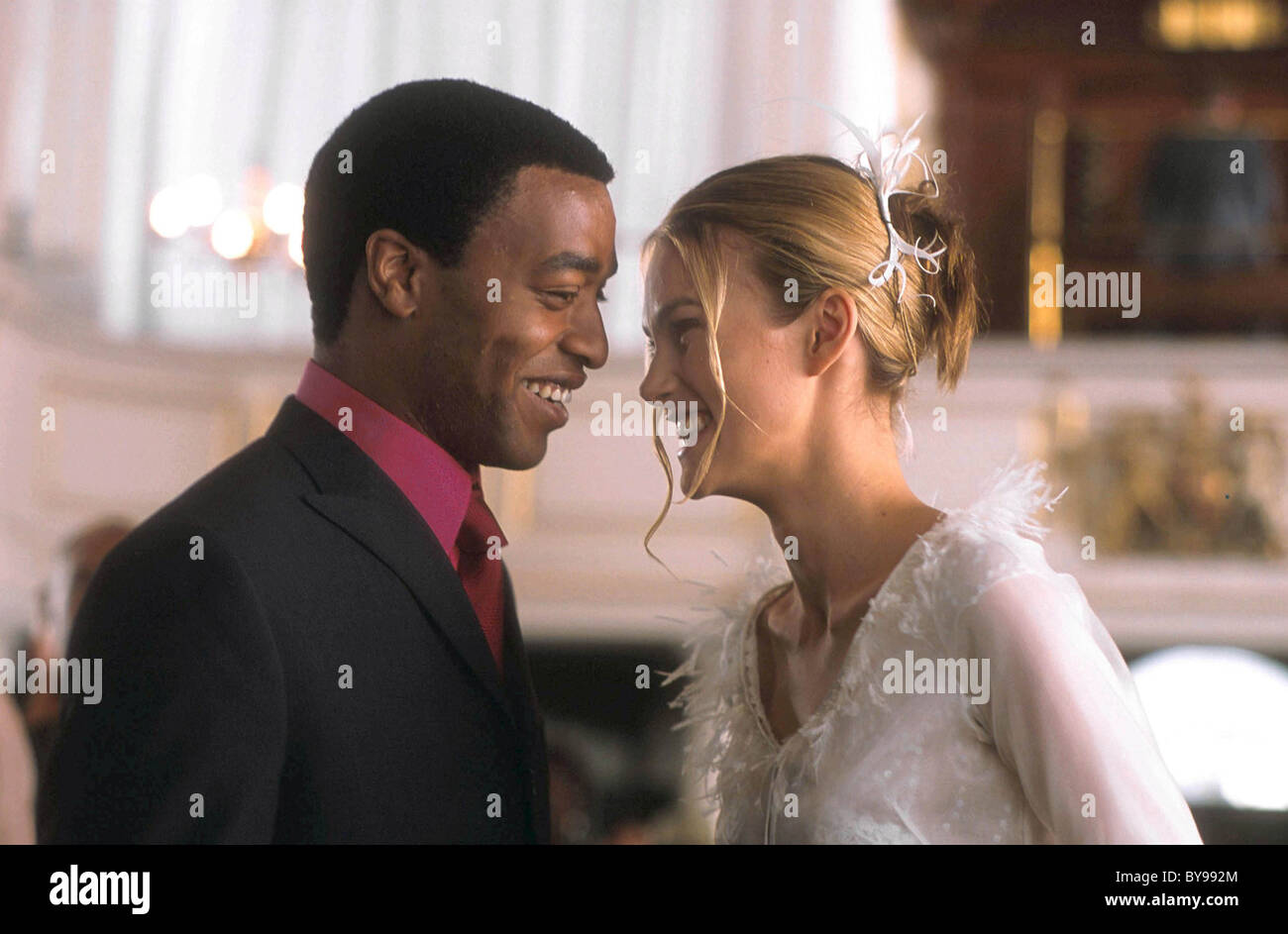 Love Actually  Year : 2003 USA Director : Richard Curtis Keira Knightley, Chiwetel Ejiofor Stock Photo