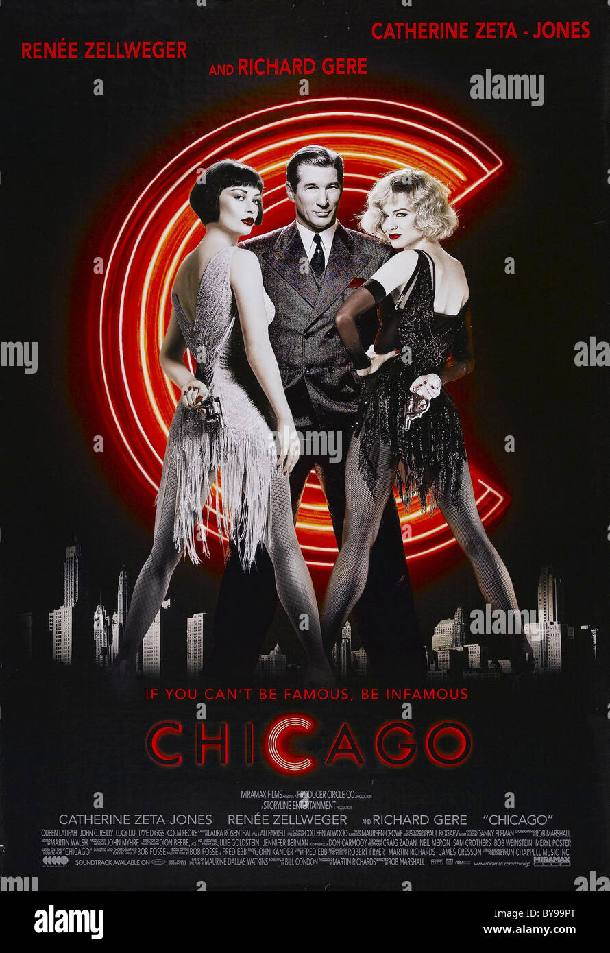 Chicago Year : 2002 USA Director : Rob Marshall Movie poster  (USA) Stock Photo