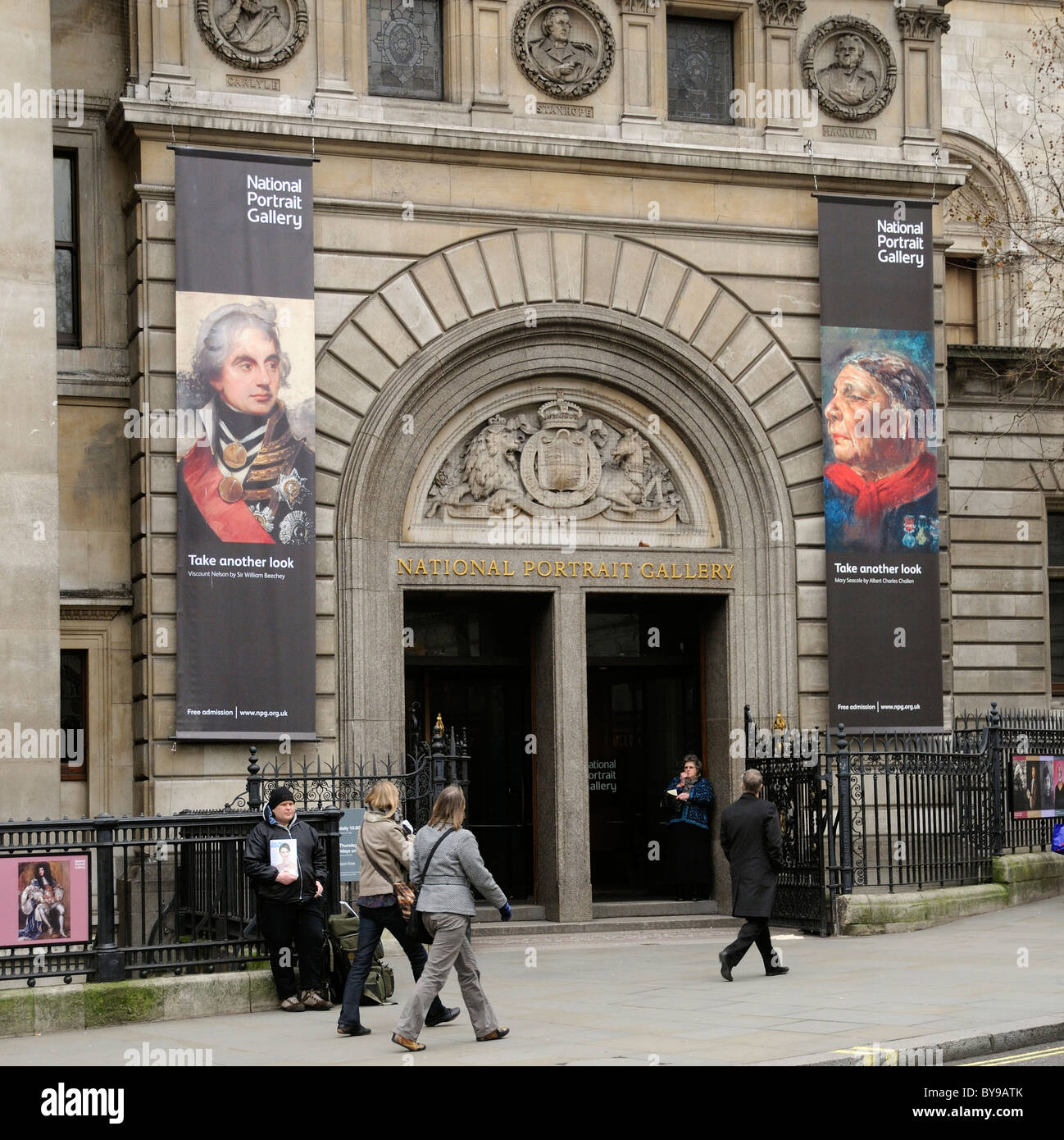 National Portrait Gallery London UK Stock Photo