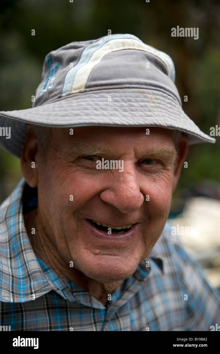 old timer man Stock Photo Alamy