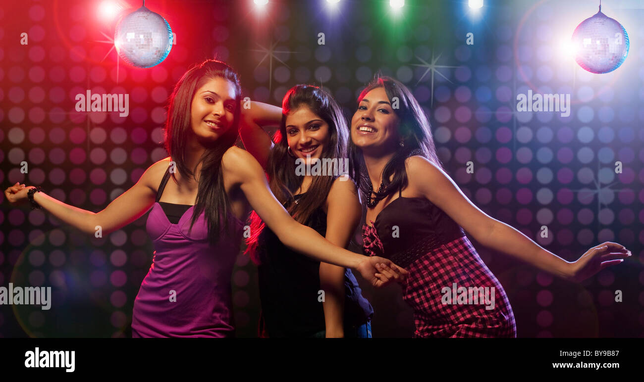 Indian youngsters partying Stock Photo
