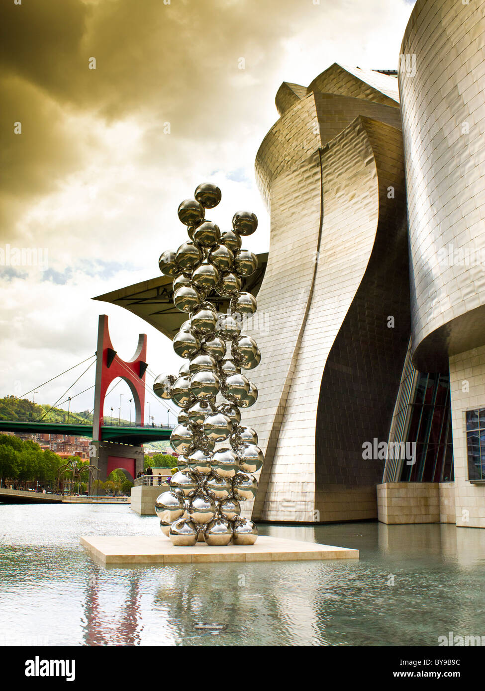Guggenheim Bilbao Spain Stock Photo