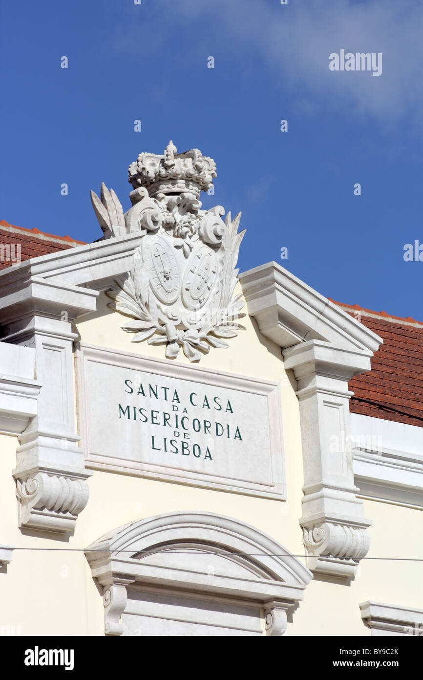 Jogos Santa Casa sign, Lisbon, Portugal Stock Photo - Alamy