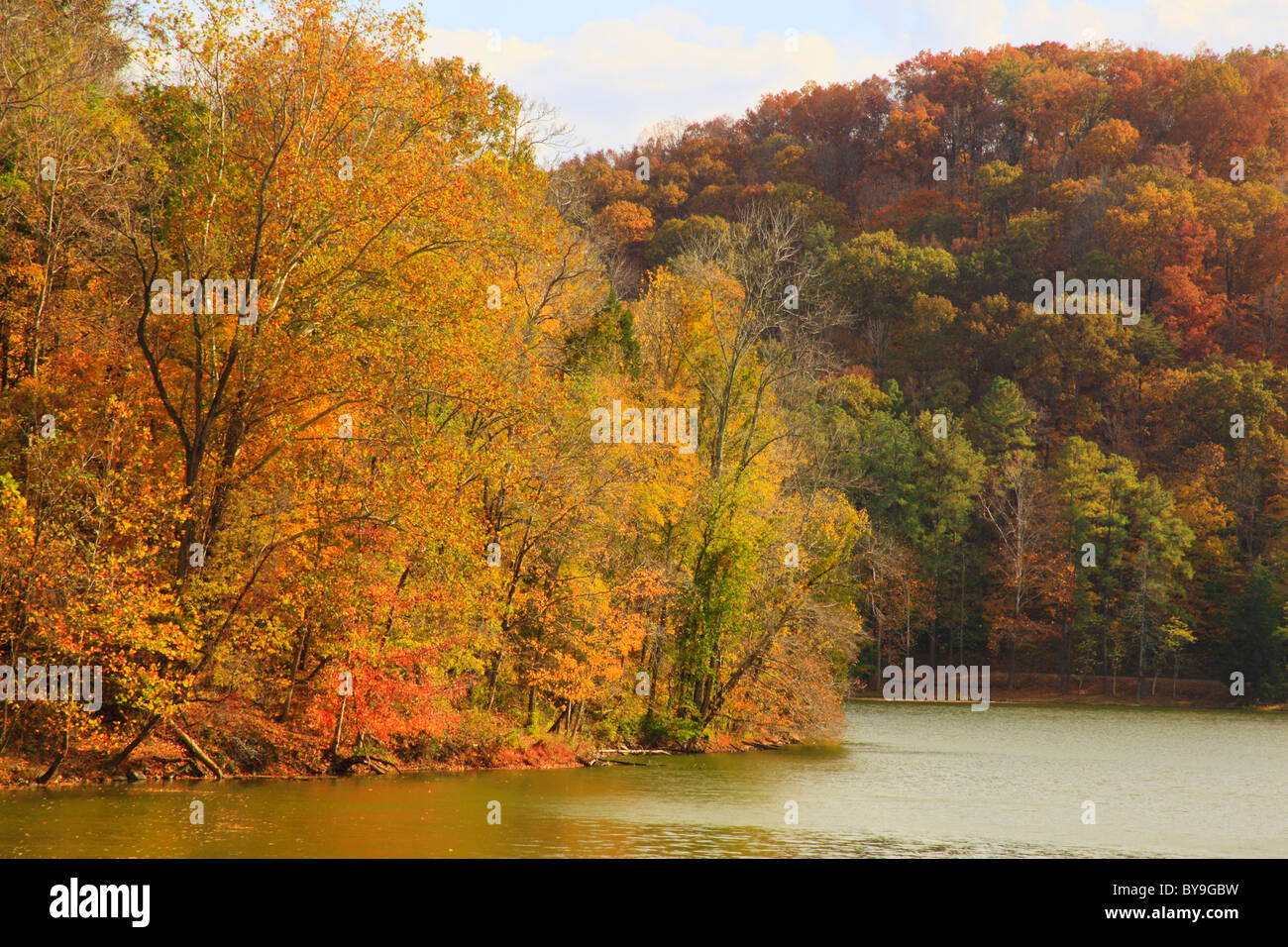 Standing Stone Lake, Standing Stone State Park, Hilham, Tennessee, USA Stock Photo