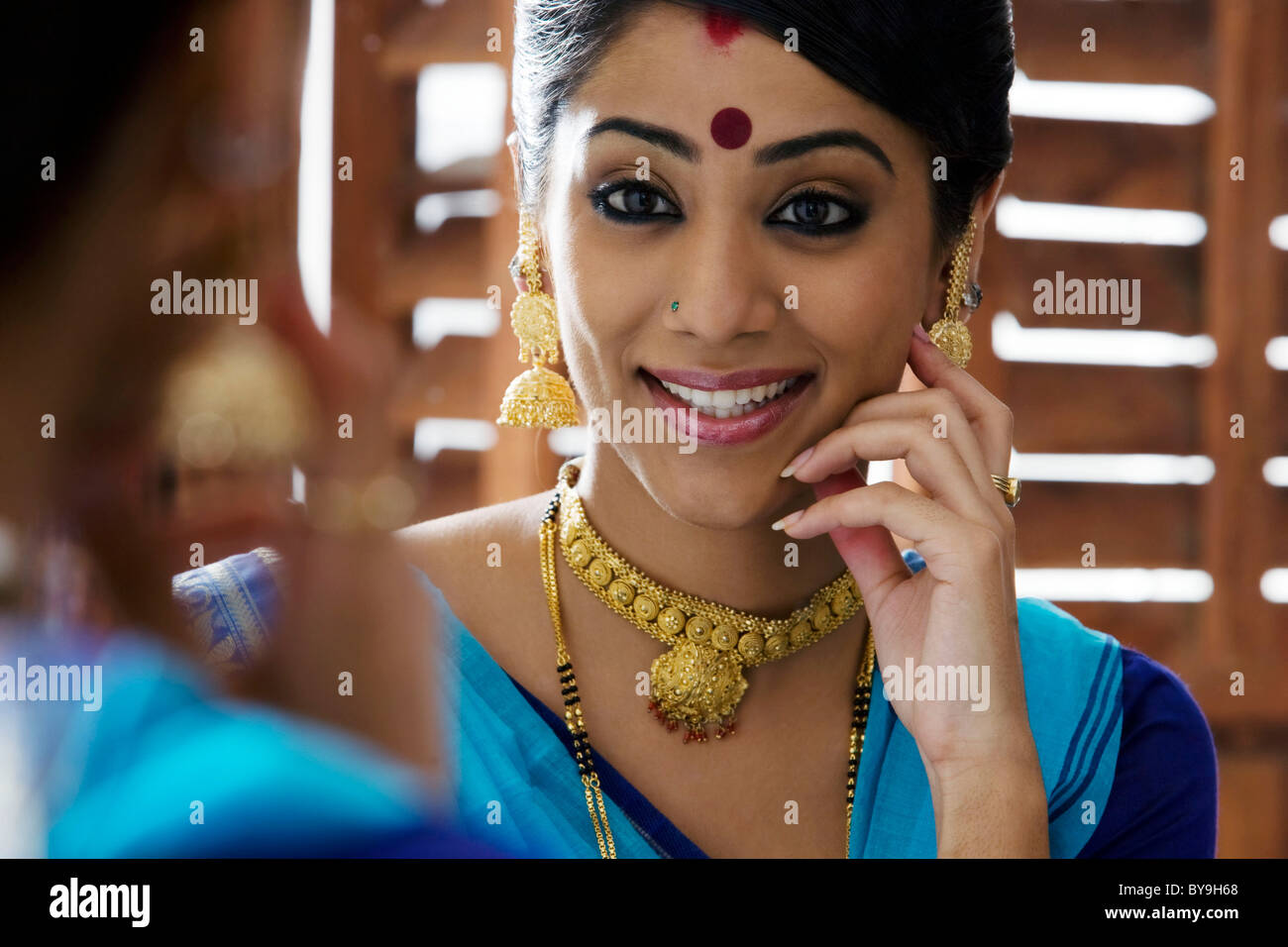 Portrait of a Bengali woman Stock Photo - Alamy