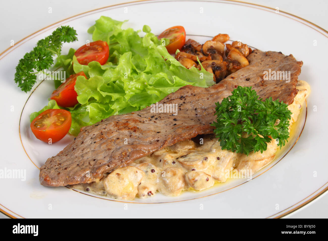 Veal escalope hires stock photography and images Alamy