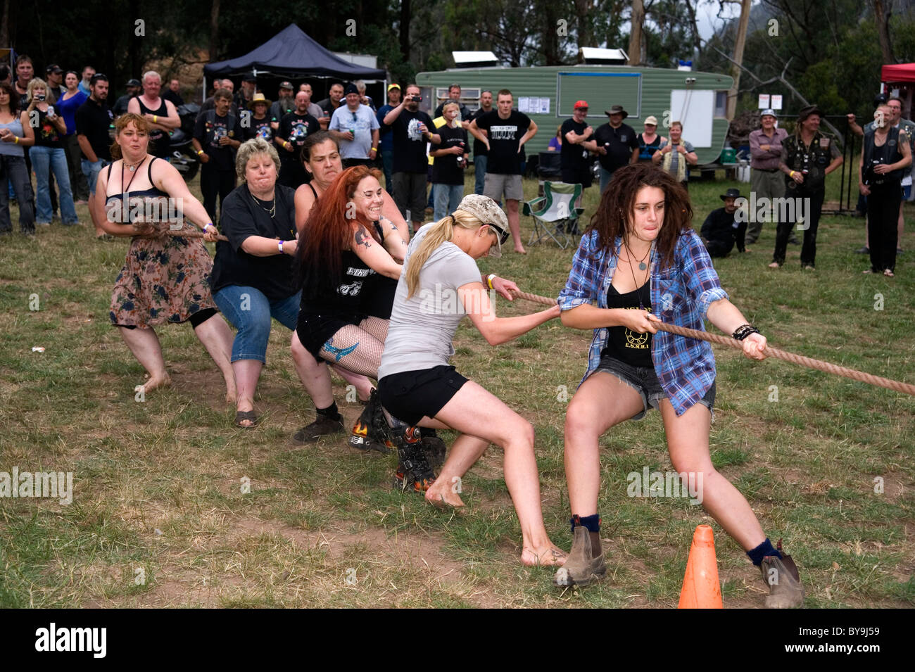 tug of war team