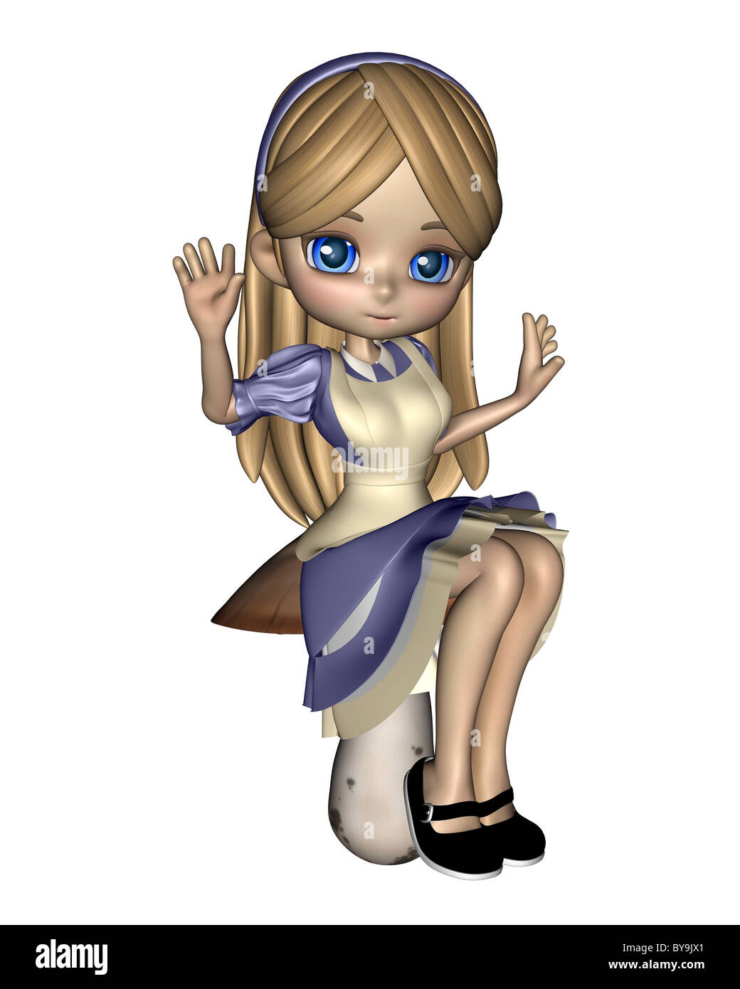 Alice in Wonderland - 3 Stock Photo - Alamy