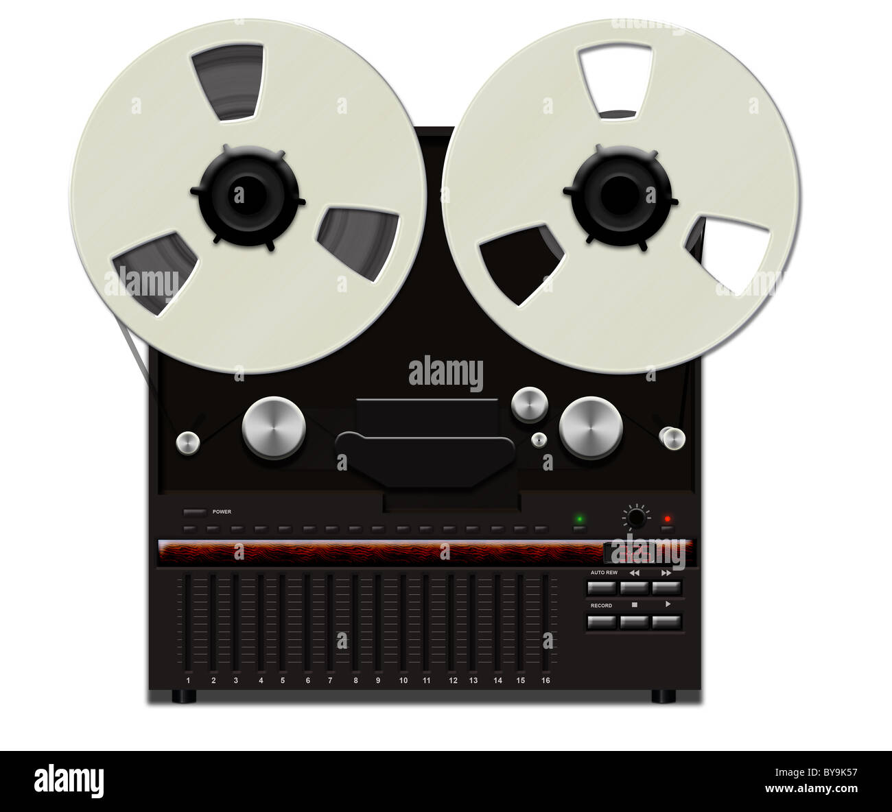 Retro tape recorder Stock Photo Alamy