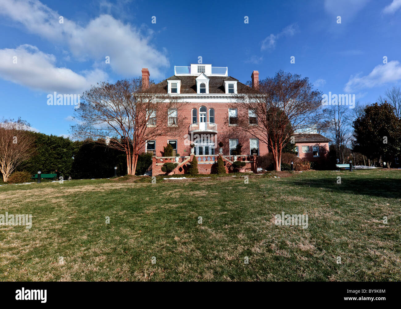 Kentlands Mansion, Gaithersburg Maryland Stock Photo