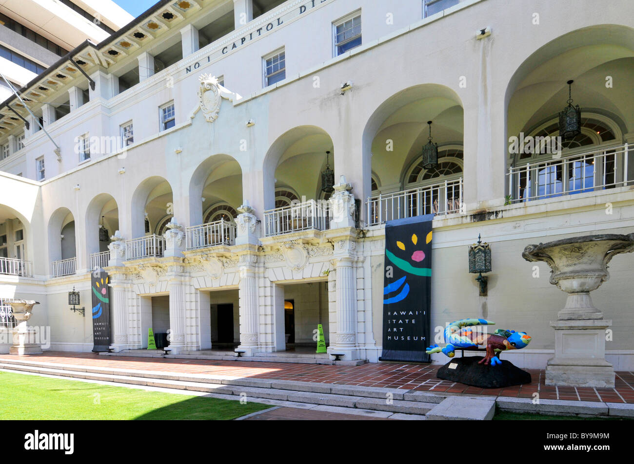 State Art Museum Honolulu Hawaii Oahu Pacific Ocean Stock Photo Alamy