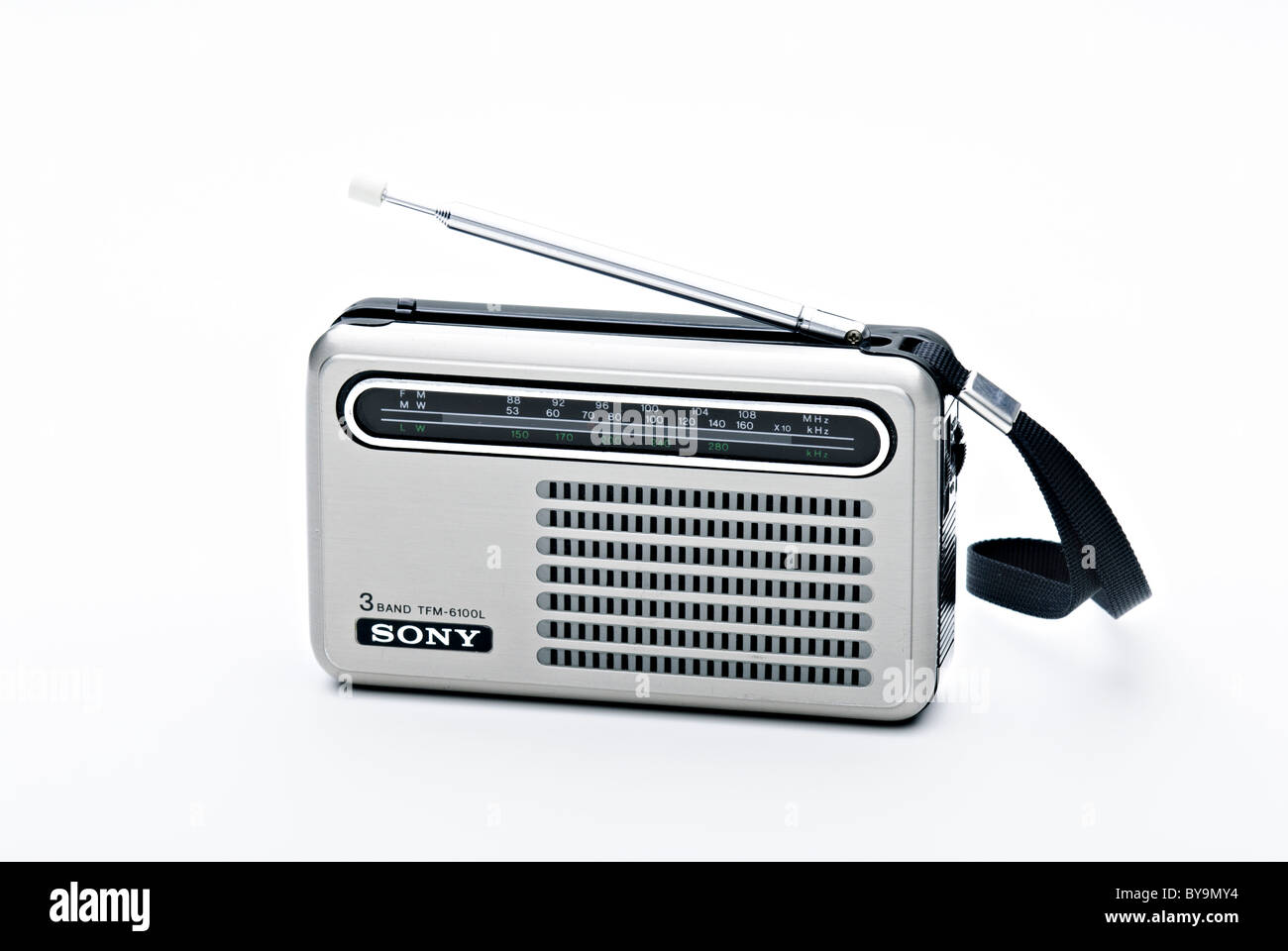 1964 radio Sony TFM-825DL Stock Photo