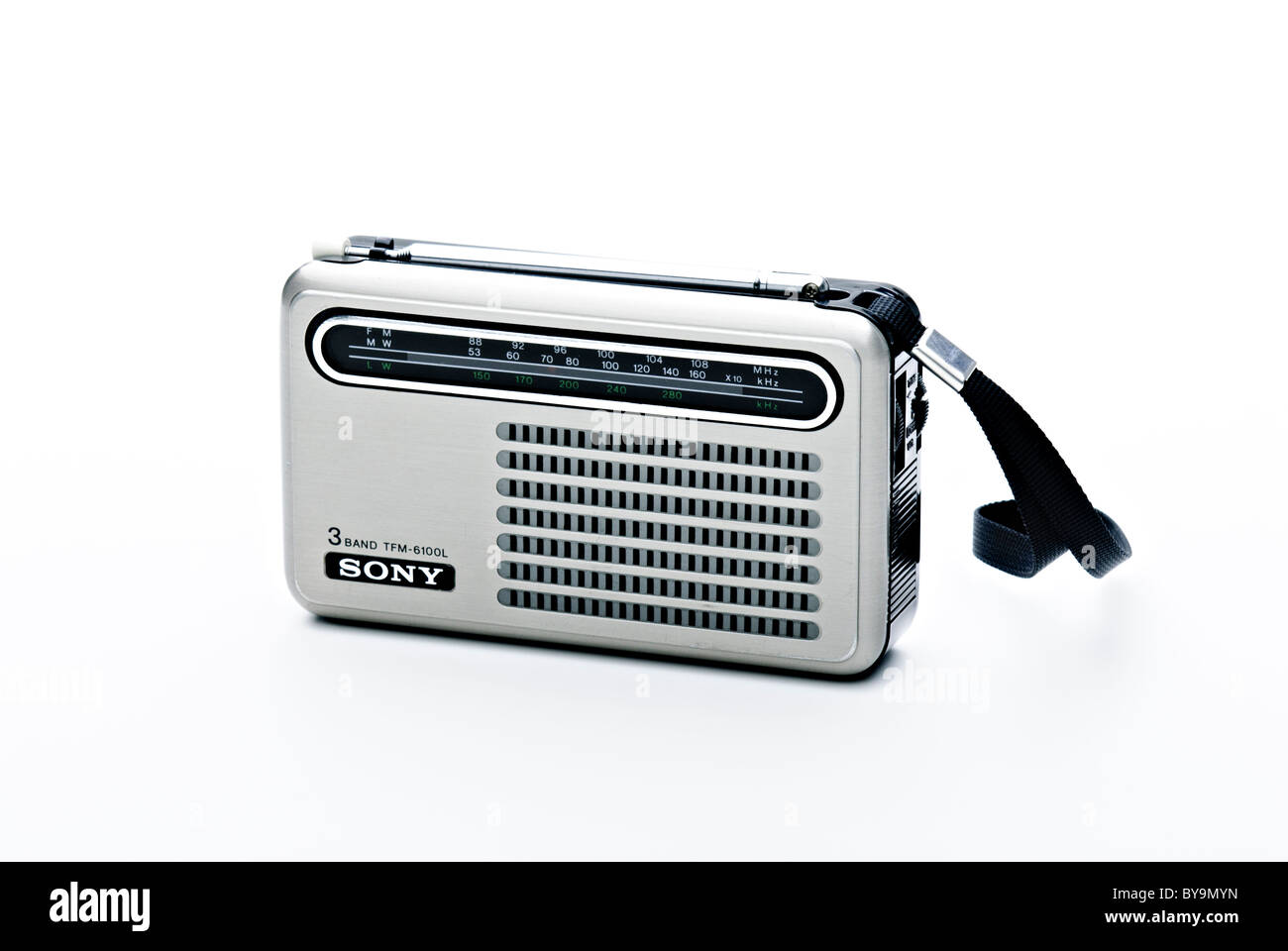 1964 radio Sony TFM-825DL Stock Photo