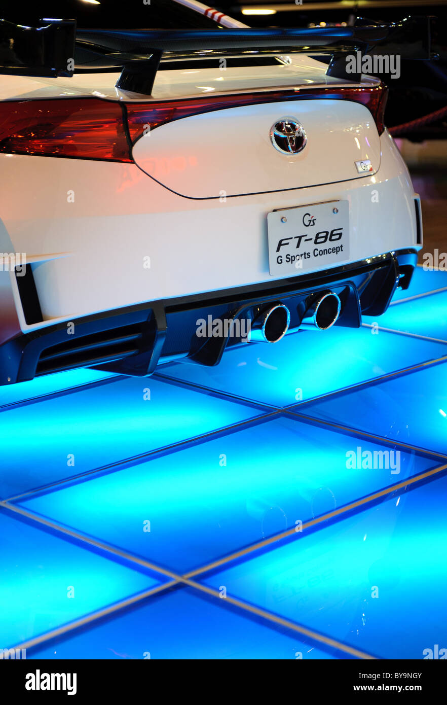 Toyota FT-86 G Sports Concept in 2011 on show at the Qatar Motorshow ...