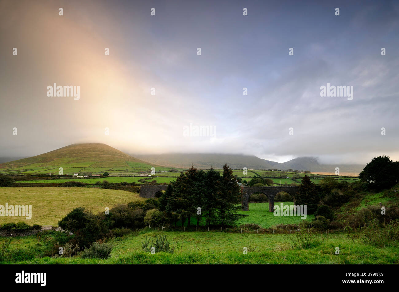Lispole viaduct part of former Dingle and Tralee Railway train track