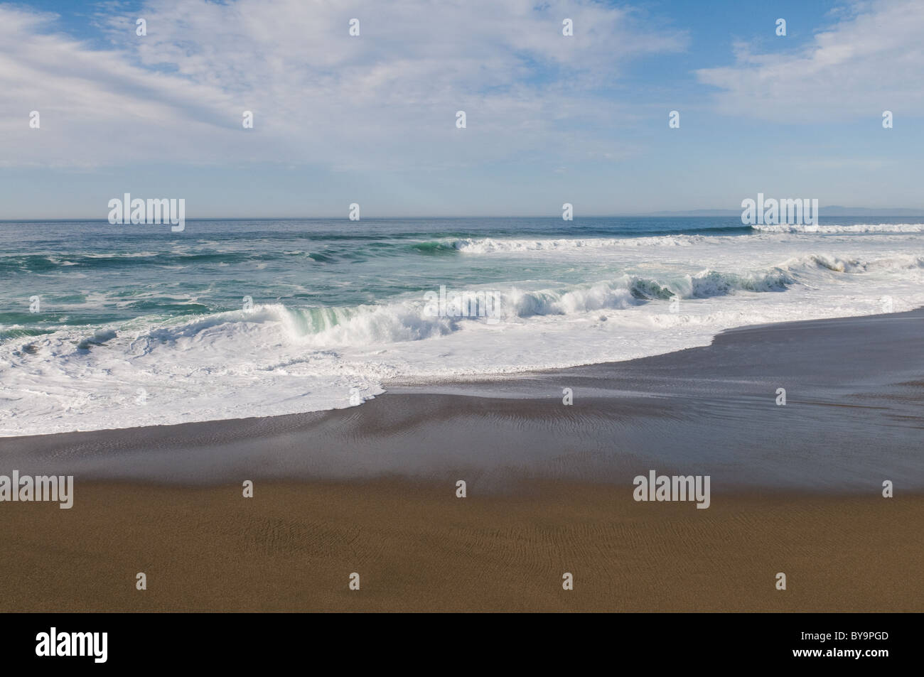 Point Reyes Surf Surf off Point Reyes Beach, Point Reyes National Seashore, California ...