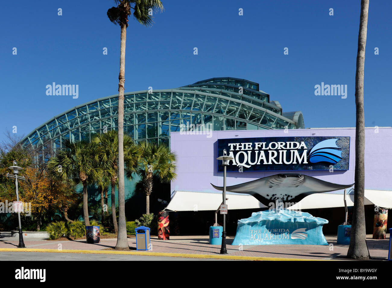 The Florida Aquarium Downtown Tampa Florida Stock Photo Alamy The florida aquarium downtown tampa florida stock photo alamy