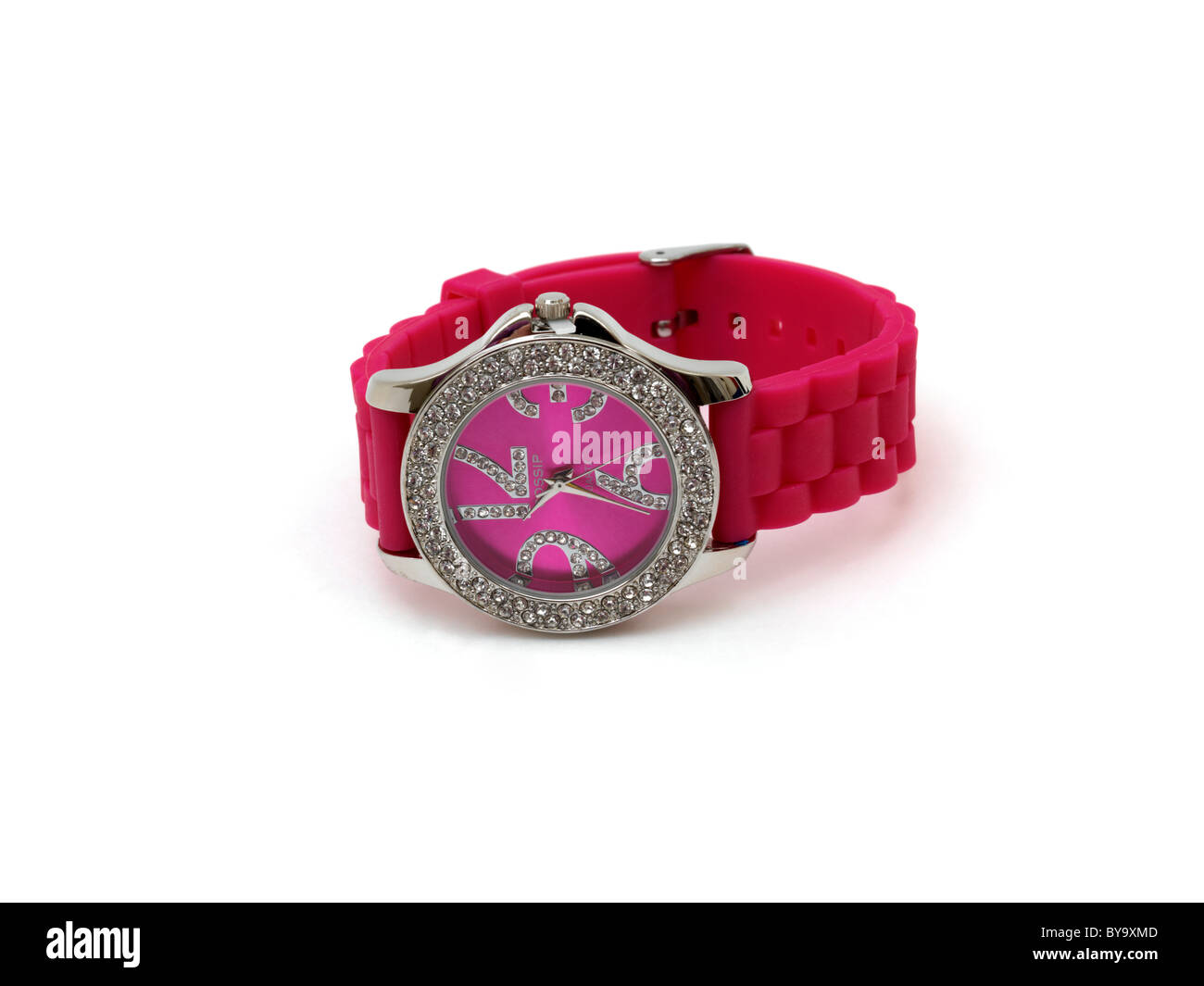 Modern Pink Watch Stock Photo