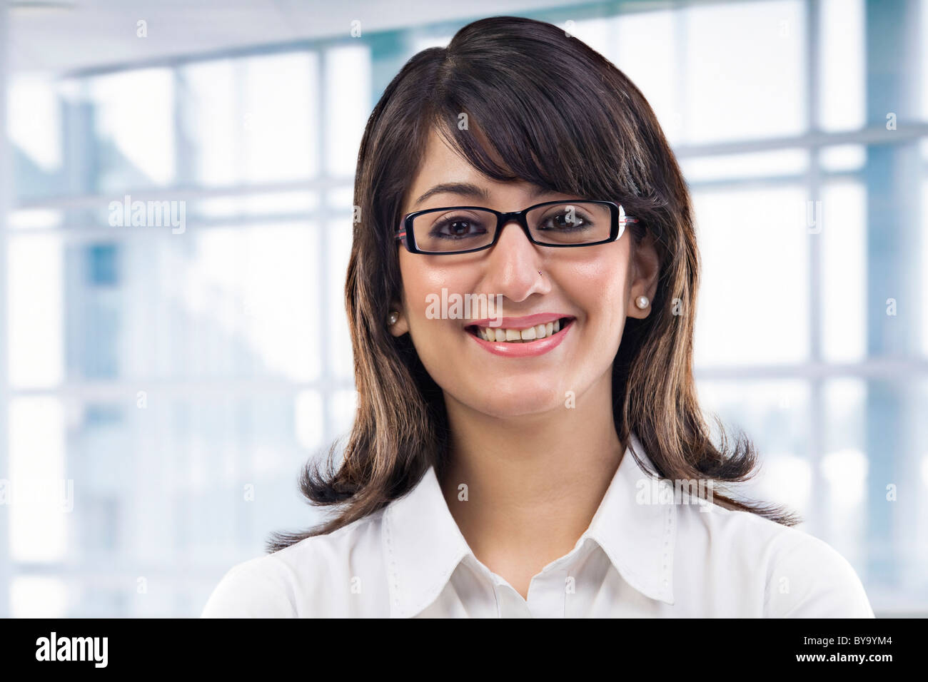 Portrait of a businesswoman Stock Photo - Alamy