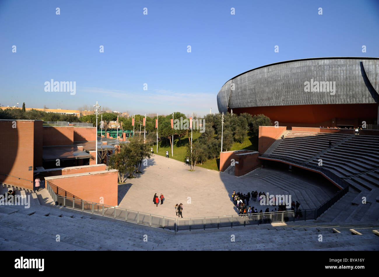 Italy, Rome, Auditorium Parco della Musica, architect Renzo Piano Stock Photo