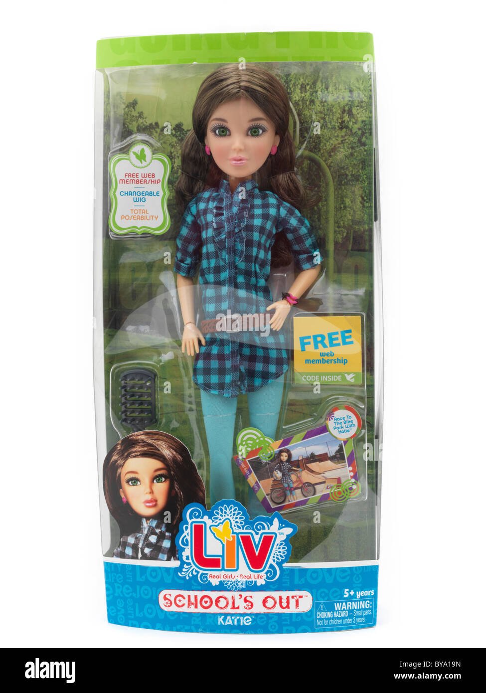 Liv Doll In Packaging Stock Photo