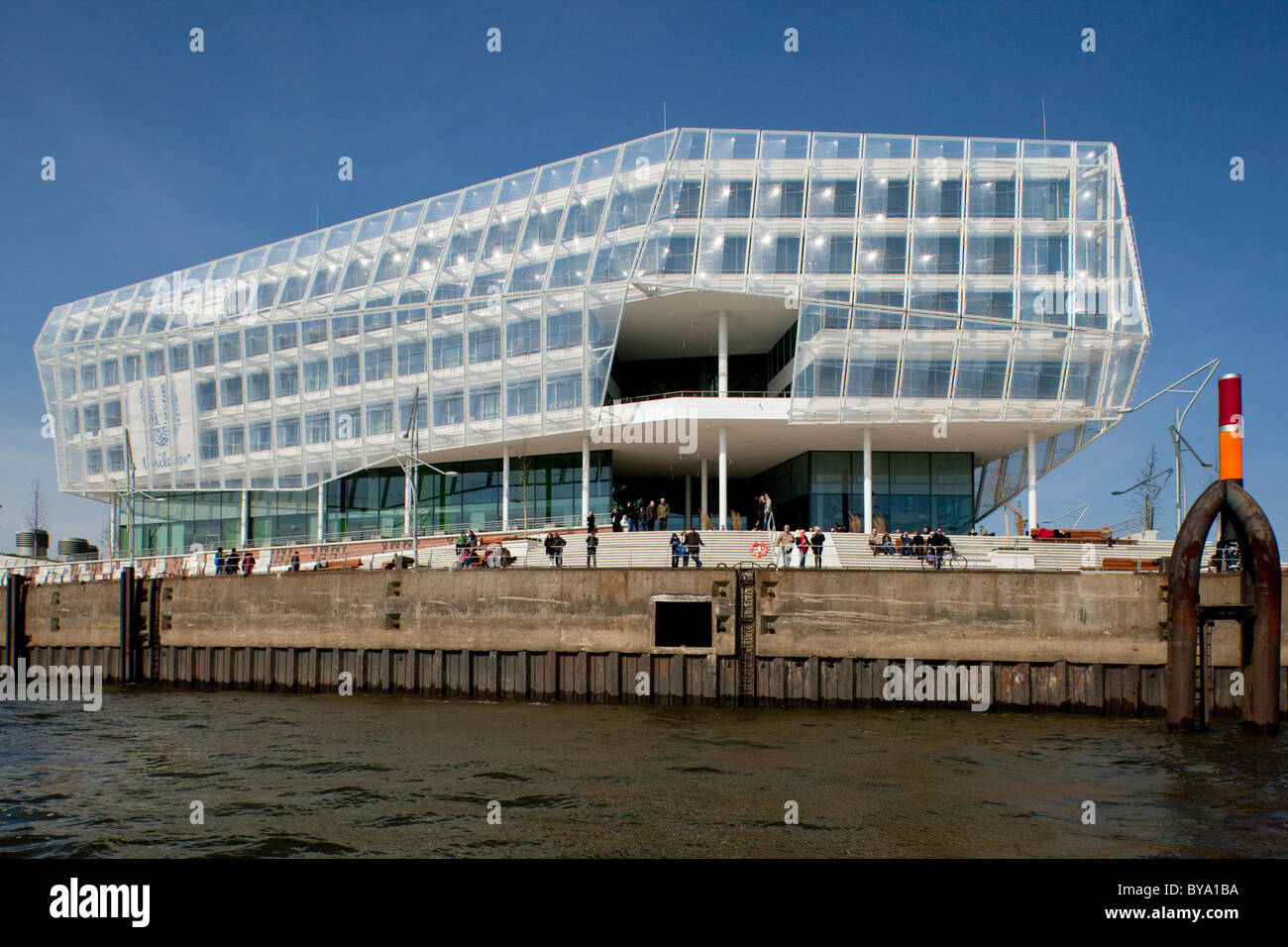 Commercial building, office building "Unilever Haus", Hamburg, Germany