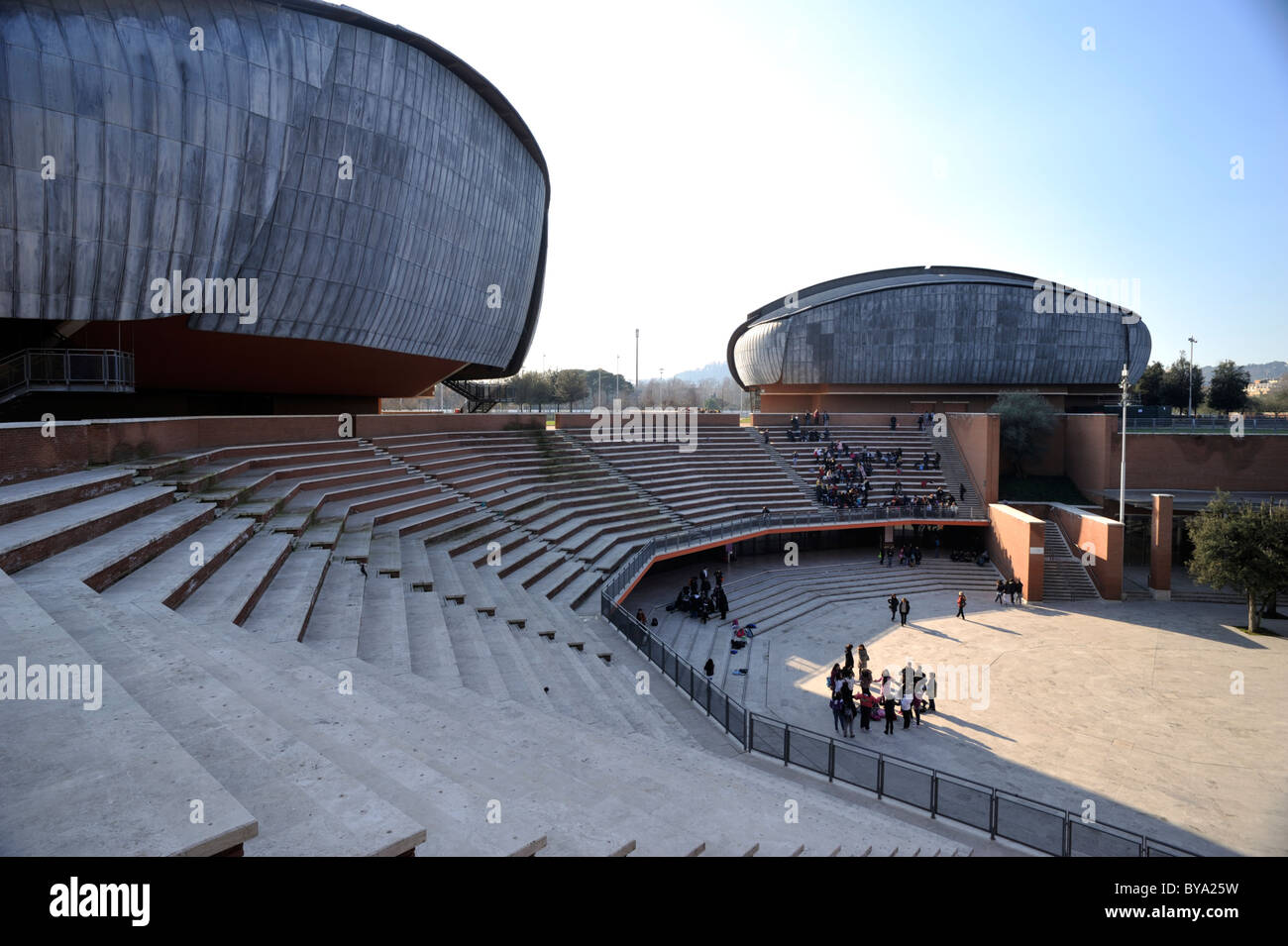 italy, rome, auditorium parco della musica, architect renzo piano Stock  Photo - Alamy