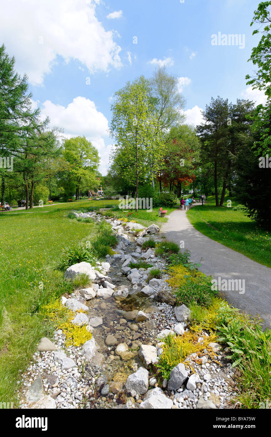 Herbal park, herbal expreience centre, Bad Heilbrunn, Loisachtal, Upper