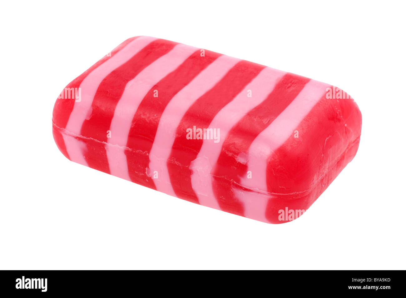 object on white - colored soap close up Stock Photo - Alamy