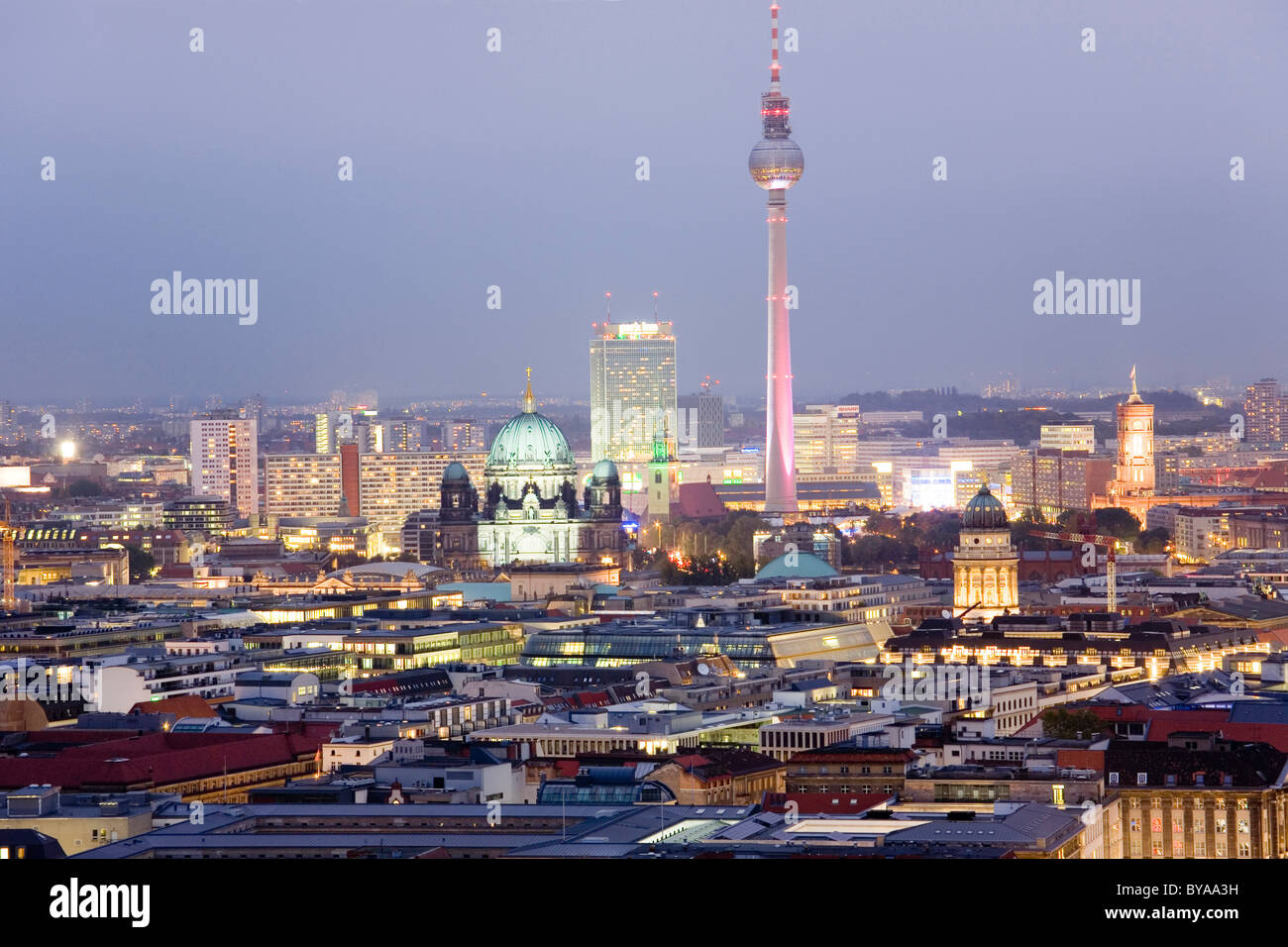 Berlin bird's eye view hi-res stock photography and images - Alamy