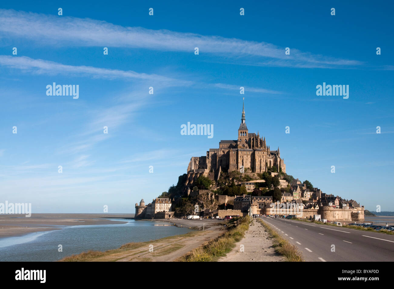 Mont Saint-Michel, Normandy, France Stock Photo