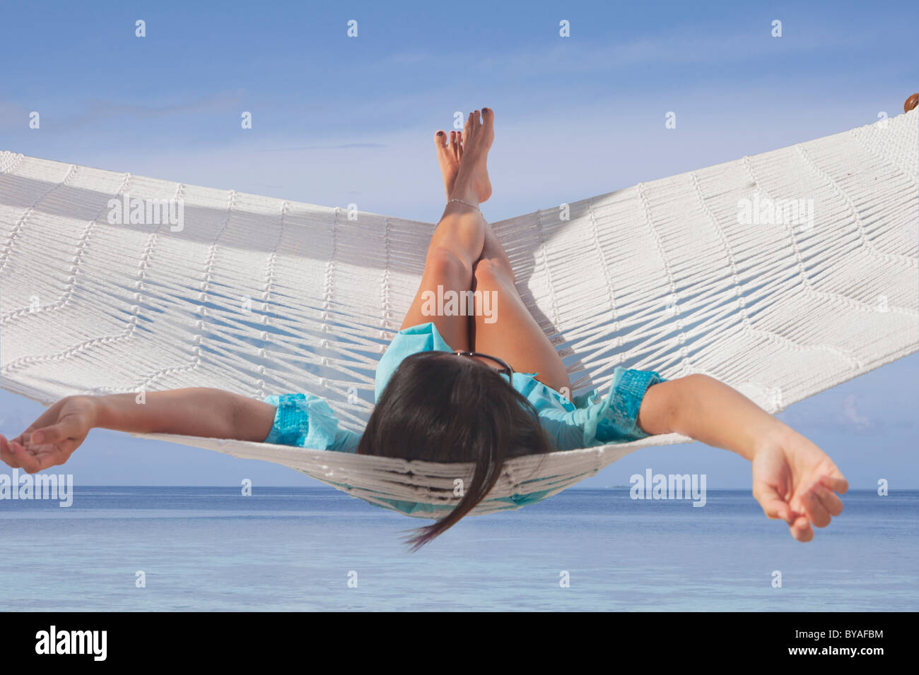 Asian mature woman barefoot hi-res stock photography and images - Alamy