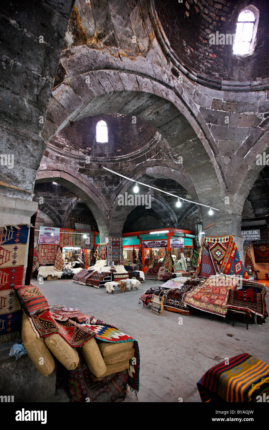 the bedesten of kayseri the old covered market of the city where you can find some beautiful anatolian carpets turkey stock photo alamy
