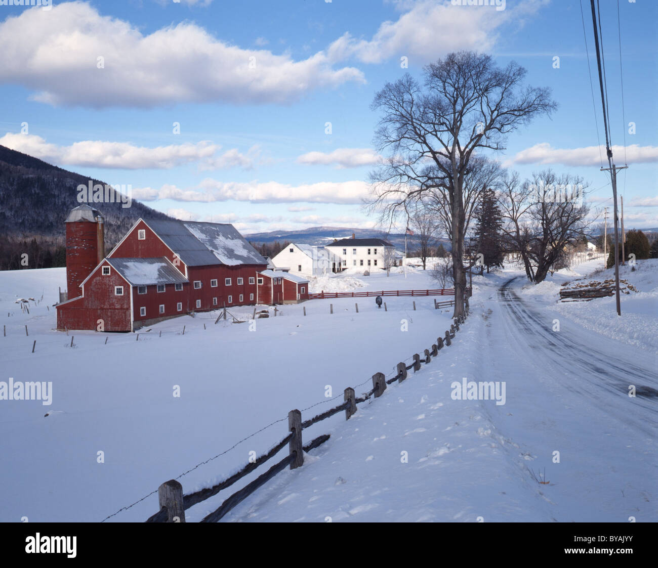 New Hampshire Farm Stock Photo Alamy
