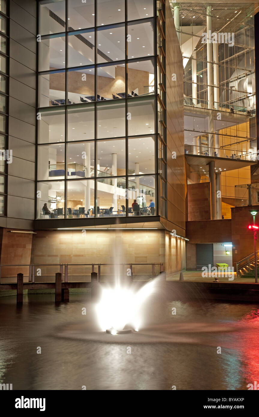 Bridgewater Hall ,opened 1996,international concert venue, Manchester city centre. Stock Photo